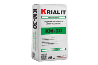 Обмазочная гидроизоляция Криалит KM-30 (Krialit)